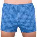 Boxers clássicos para homem Foltýn azul escuro com um xadrez