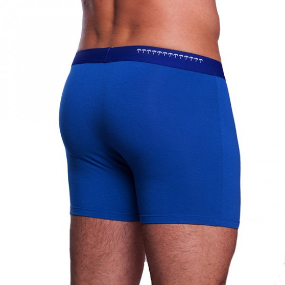 Boxers para homem 69SLAM Fit bambu Plain azul