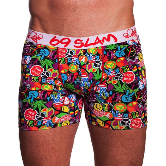 Boxers para homem 69SLAM fit freedom badge