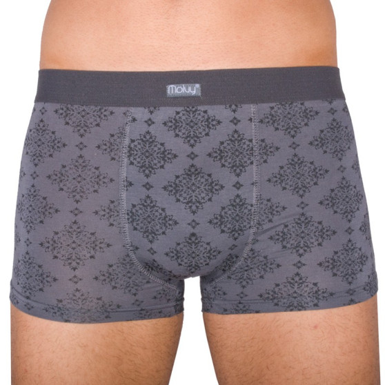 Boxers para homem Molvy cinzento