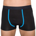 Boxers para homem Stillo preto com risca azul (STP-016)