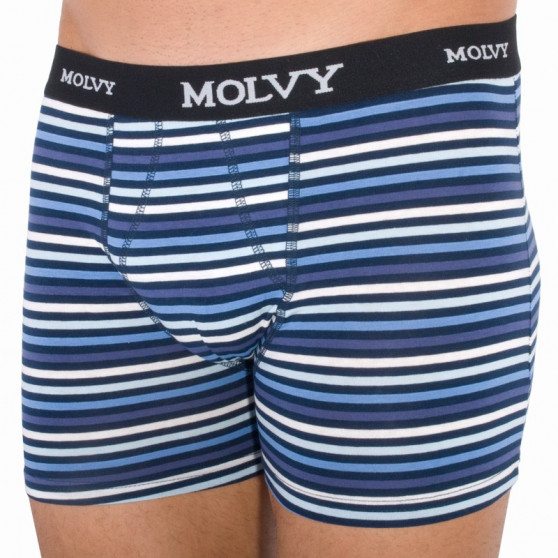 2PACK Boxers para homem Molvy multicolorido (KP-044-BEU)