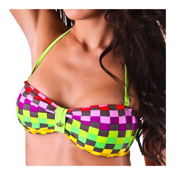 Fatos de banho para mulher 69SLAM Bandeau Top Nirvana