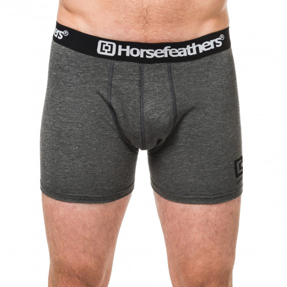 Boxers para homem Horsefeathers Dynasty heather anthracite (AA540D)