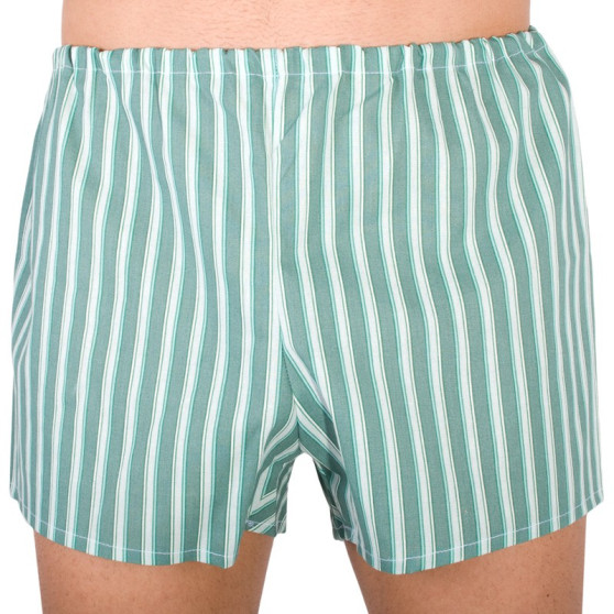 Boxers clássicos para homem Foltýn risca verde