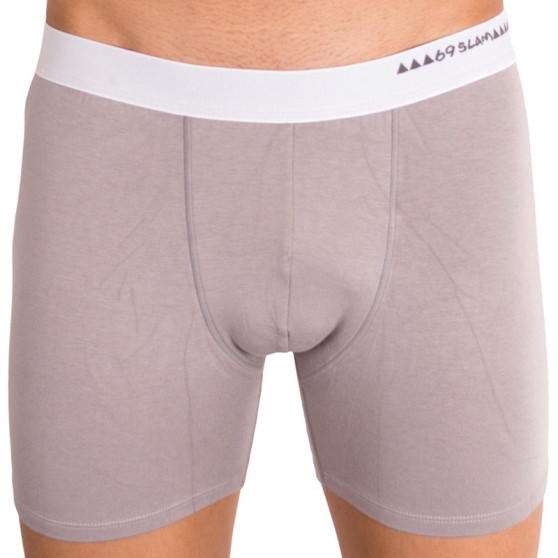 Boxers para homem 69SLAM fit bambu plain grey