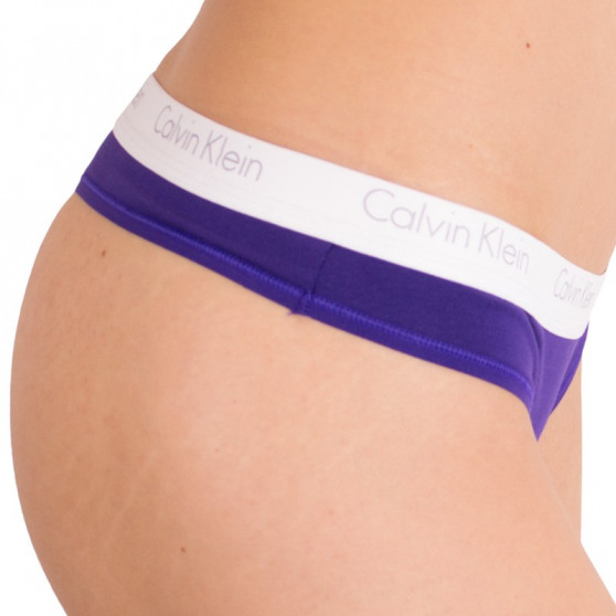 Tanga para mulher Calvin Klein roxo (QF1368E-MY6)