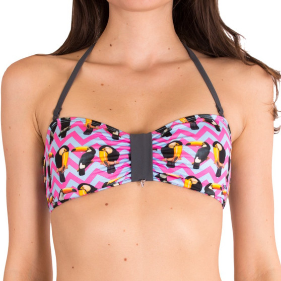 Fatos de banho para mulher 69SLAM bandeau toucan top