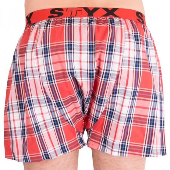 Boxers para homem Styx desporto elástico multicolorido (B602)