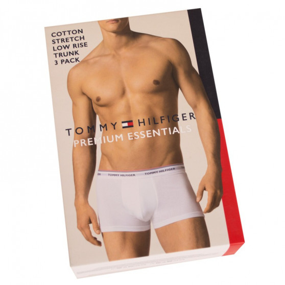 3PACK Boxers para homem Tommy Hilfiger branco (1U87903841 100)