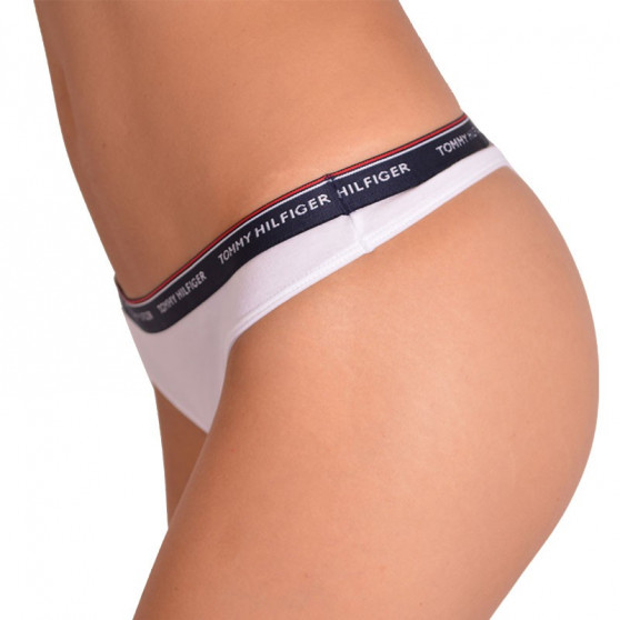 3PACK Tanga para mulher Tommy Hilfiger multicolorido (UW0UW00048 012)