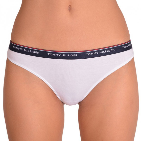 3PACK Tanga para mulher Tommy Hilfiger multicolorido (UW0UW00048 012)