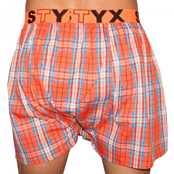 Boxers para homem Styx desporto elástico multicolorido (B519)