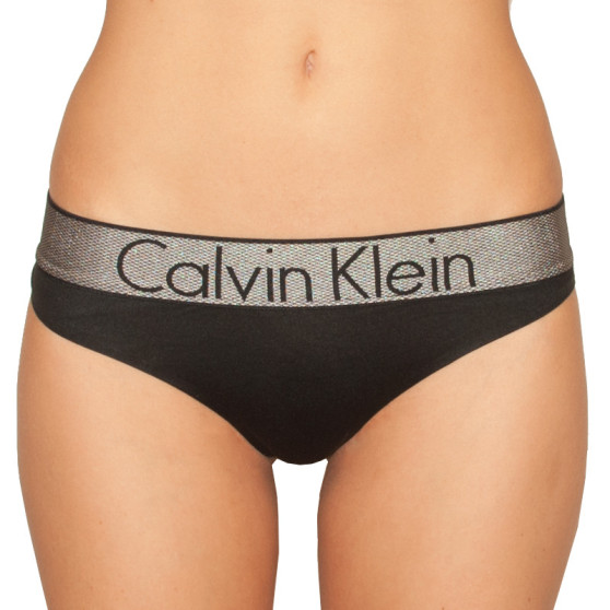 Tanga para mulher Calvin Klein preto (QF4054E-001)