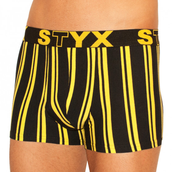 Boxers para homem Styx desporto elástico multi-colorido (G762)