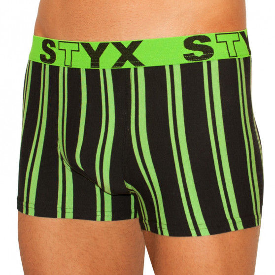 Boxers para homem Styx desporto elástico multi-colorido (G764)