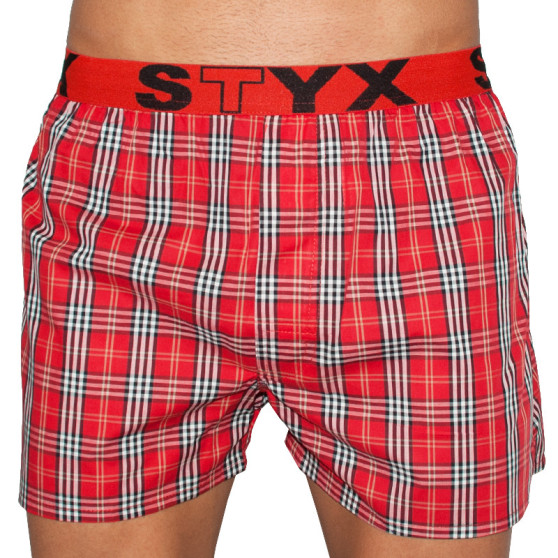 Boxers para homem Styx desporto elástico multicolorido (B524)