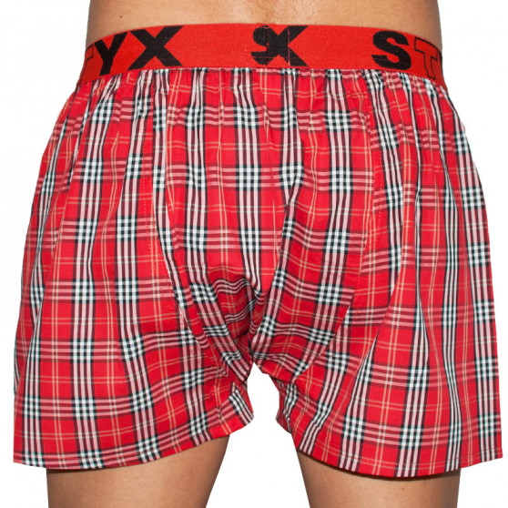 Boxers para homem Styx desporto elástico multicolorido (B524)