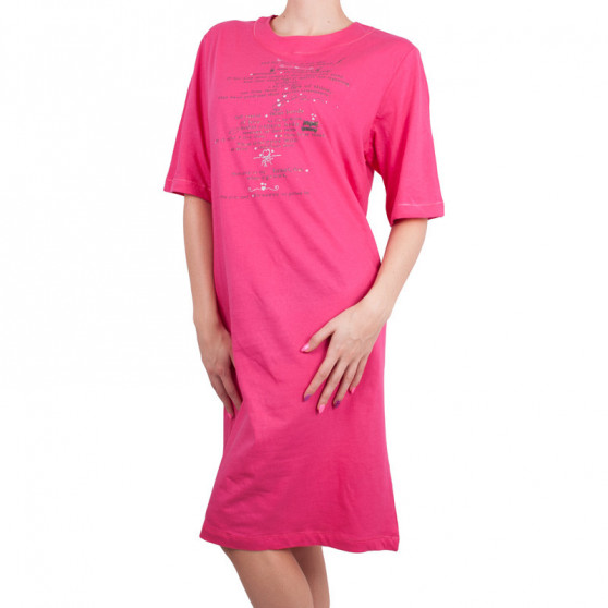 Camisola de noite para mulher Molvy rosa