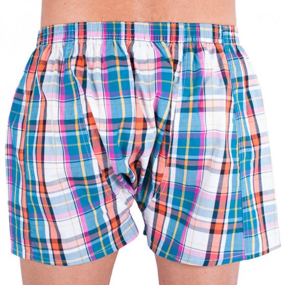 Boxers para homem Styx clássico de borracha superdimensionado multicolorido (E622)