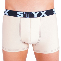 Boxers para homem Styx desporto elástico bege (G3)