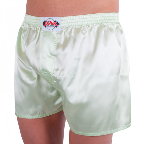 Boxers para homem Styx clássico de borracha acetinada verde (C382)