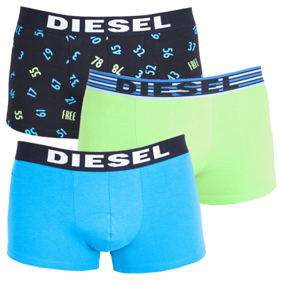 3PACK Boxers para homem Diesel multicolorido (00SAB2-0JARC-01)