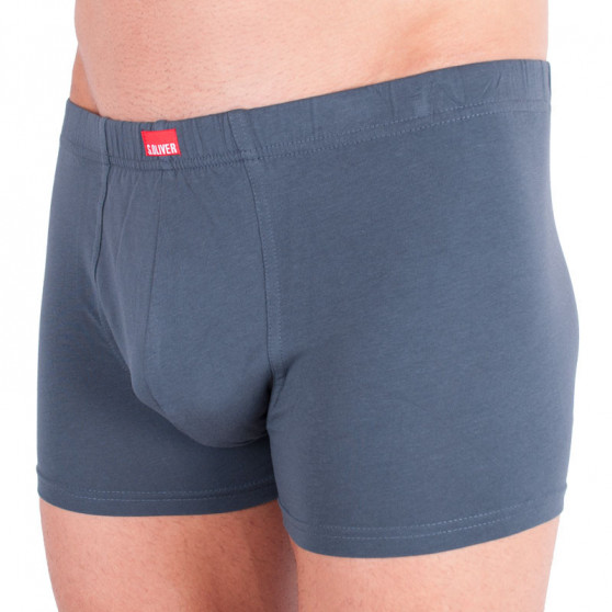 2PACK Boxers para homem S.Oliver cinzento (26.899.97.2937.9581)