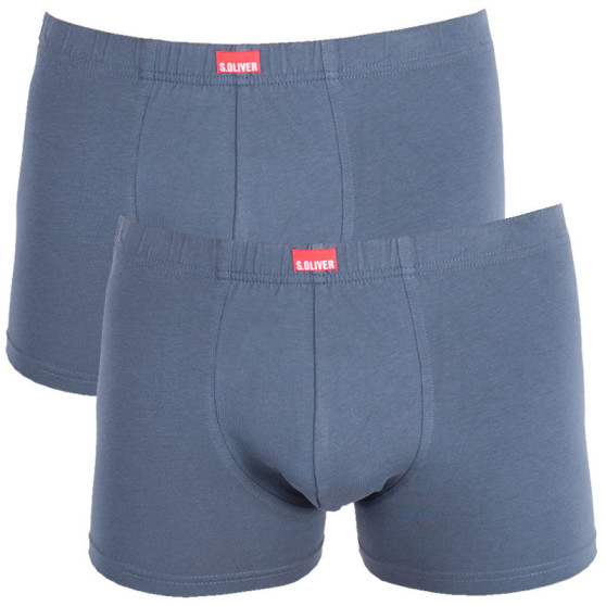 2PACK Boxers para homem S.Oliver cinzento (26.899.97.2937.9581)