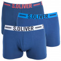 3PACK Boxers para homem S.Oliver azul (26.899.97.4229.12C1)