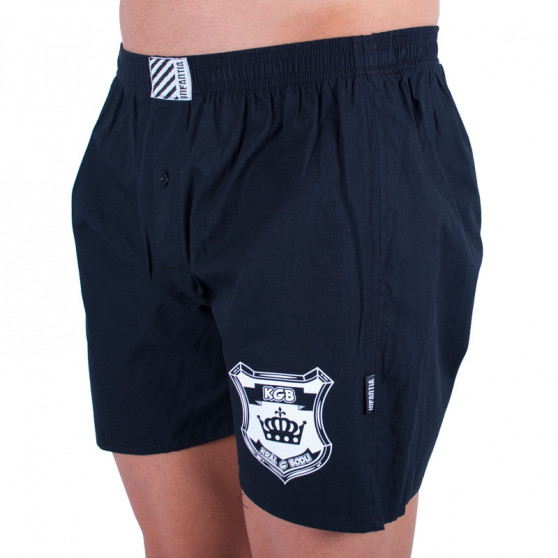 Boxers para homem Infantia preto com piada PTKG30