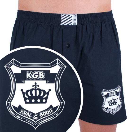 Boxers para homem Infantia preto com piada PTKG30