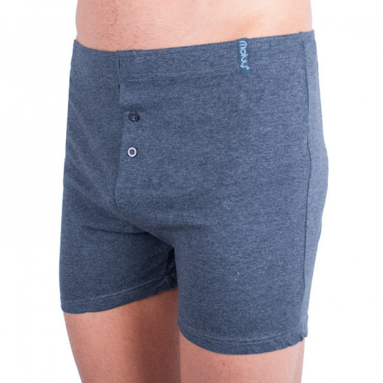 2PACK Boxers para homem Molvy multicolorido (KP-027-BEUb)