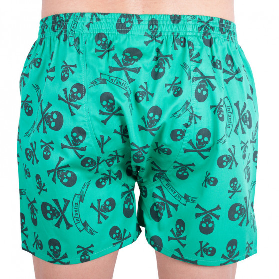 Boxers para homem Infantia verde com estampado PTKG47