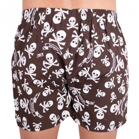 Boxers para homem Infantia castanho com estampado PTKG19