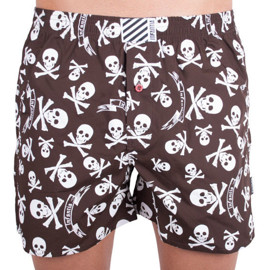 Boxers para homem Infantia castanho com estampado PTKG19