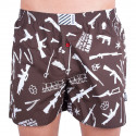 Boxers para homem Infantia castanho com estampado PTKG3