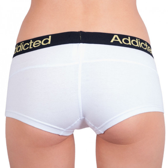 Cuecas para mulher Addicted branco amarelo