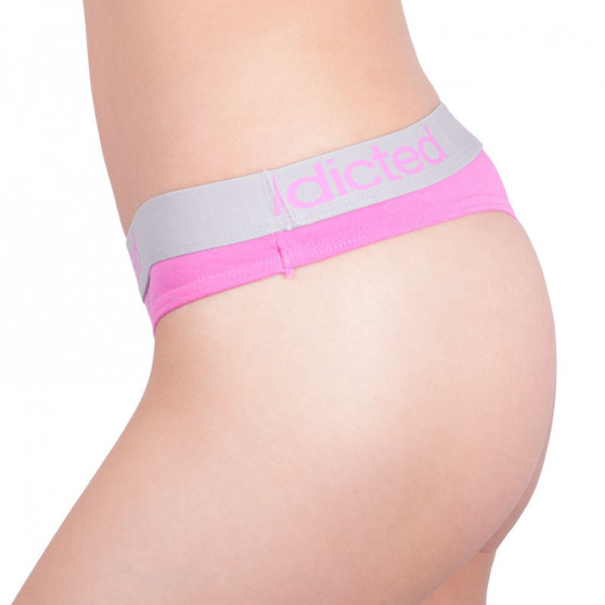 Tanga para mulher Addicted rosa