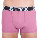 Boxers para homem Styx elástico desportivo rosa (G9)