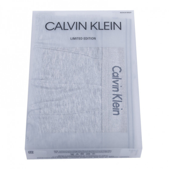 Boxers para homem Calvin Klein cinzento (NB1515A-080)