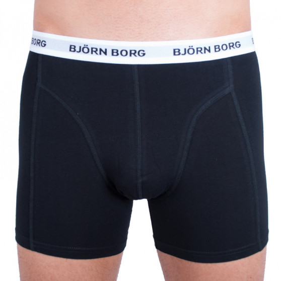 3PACK Boxers para homem Bjorn Borg preto (9999-1028-90011)