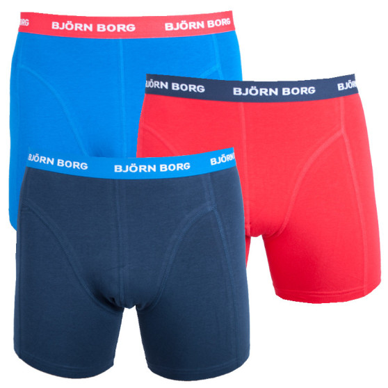 3PACK Boxers para homem Bjorn Borg multicolorido (9999-1028-71191)