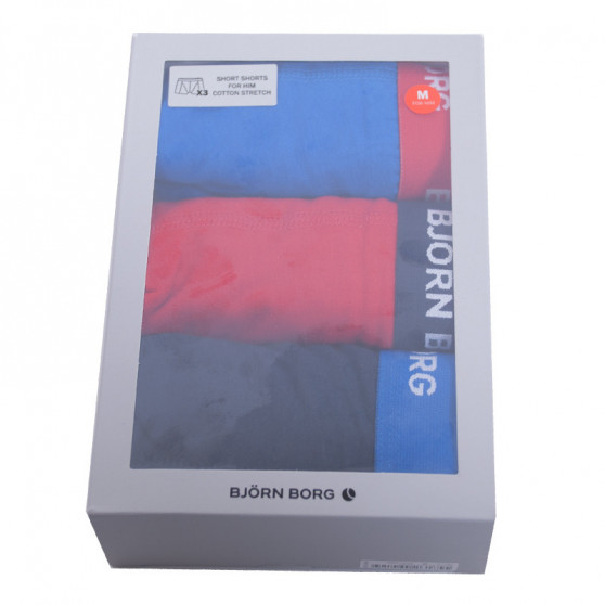 3PACK Boxers para homem Bjorn Borg multicolorido (9999-1028-71191)