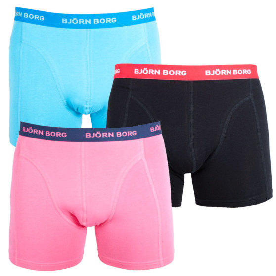 3PACK Boxers para homem Bjorn Borg multicolorido (1811-1117-70391)