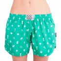 Boxers para mulher Infantia verde estampado DTKG12