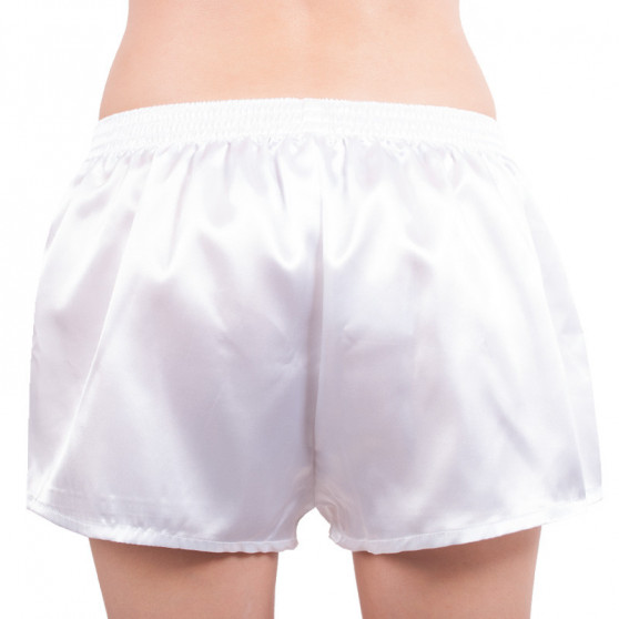 Boxers para mulher Styx cetim branco (L583)