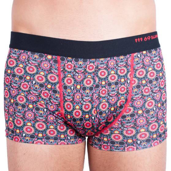 Boxers para homem 69SLAM caveira flor da anca