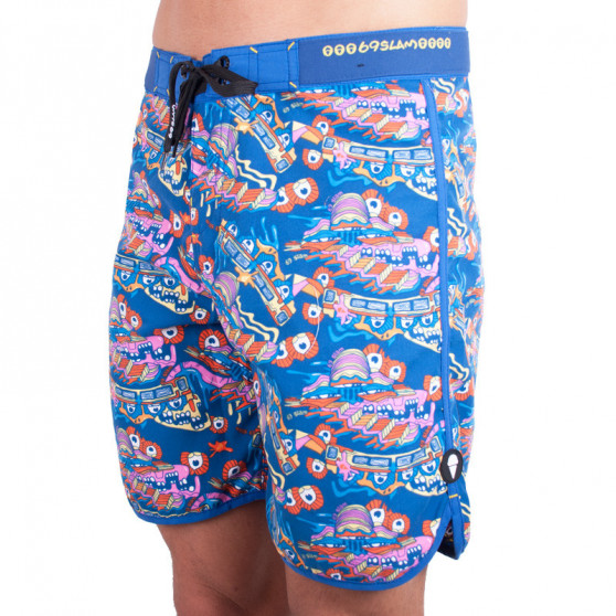 Fatos de banho para homem 69SLAM short boardshort medium acid