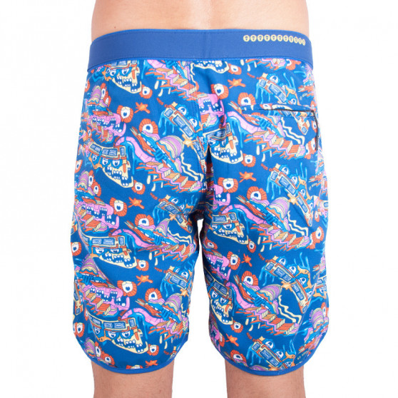 Fatos de banho para homem 69SLAM short boardshort medium acid